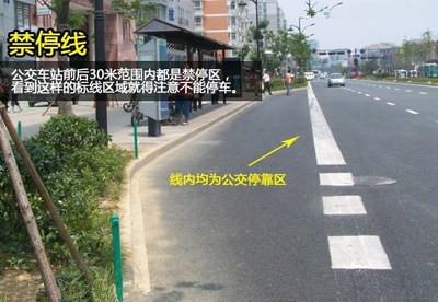 看清信號燈、標牌與標線