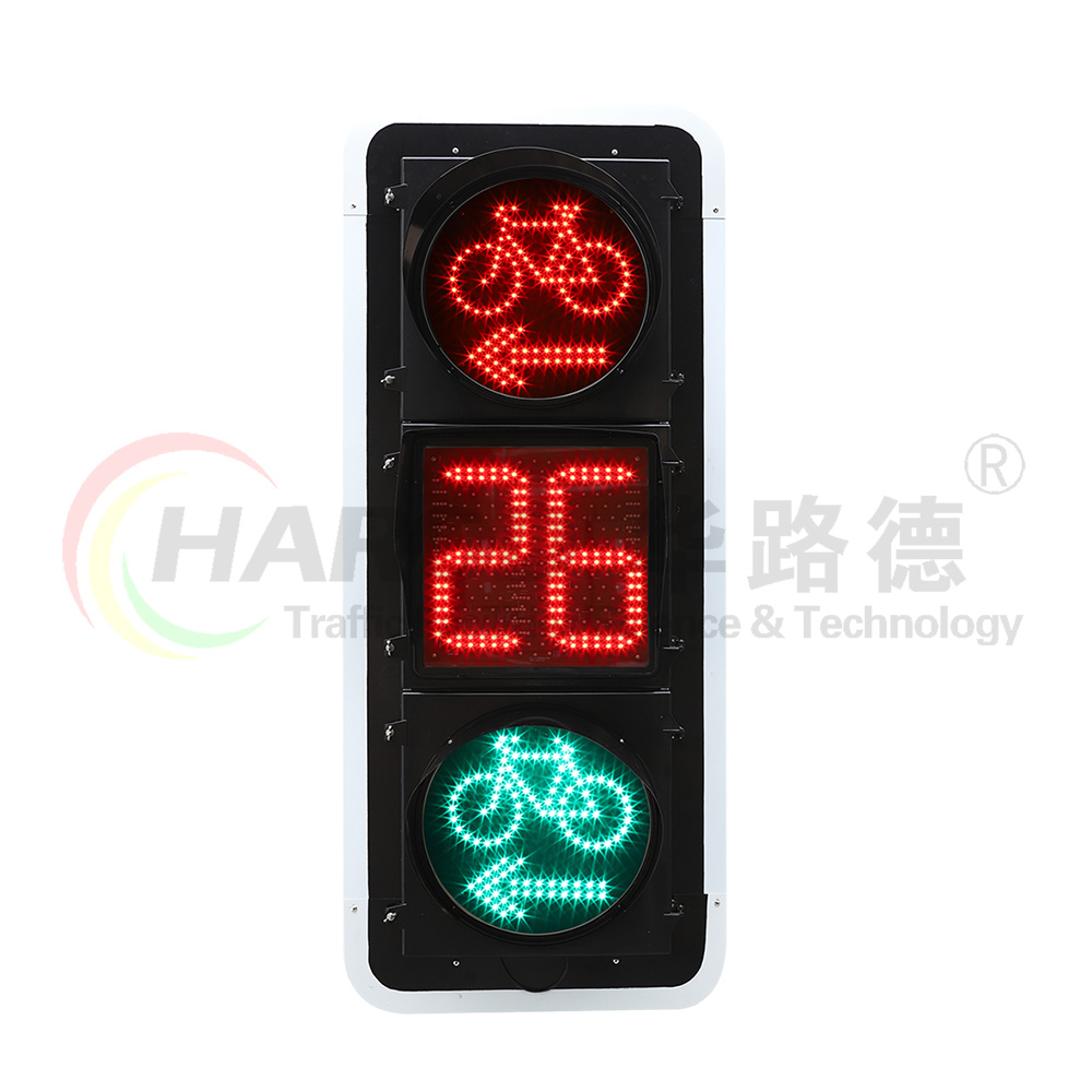 內嵌雙8數顯左轉非機動車信號燈-2