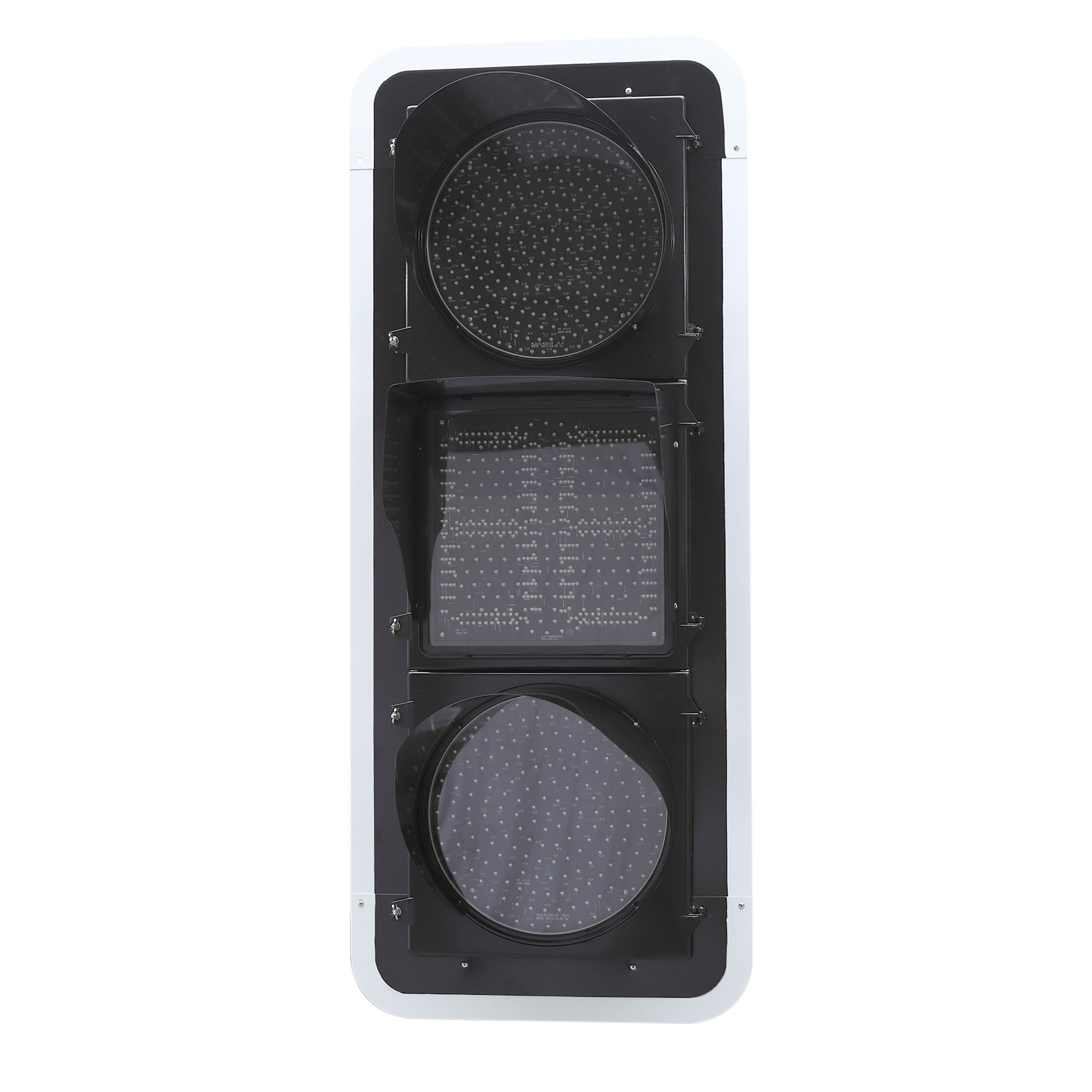 紅綠滿盤中間黃滿盤帶雙排雙色數顯燈-7