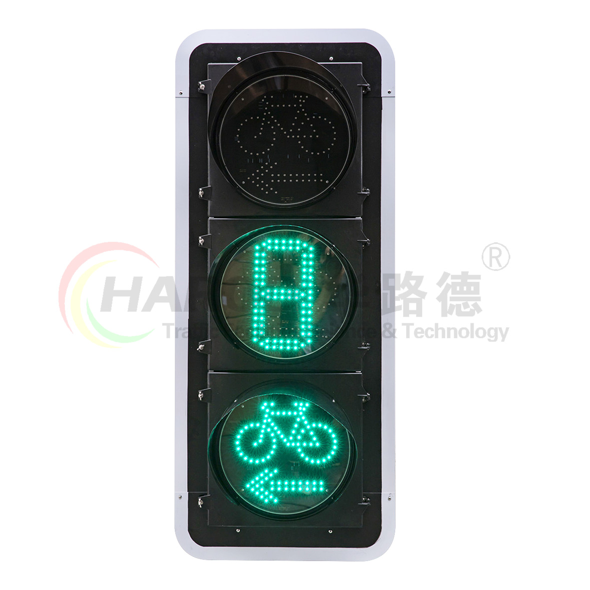 內(nèi)嵌單8數(shù)顯左轉(zhuǎn)非機(jī)動(dòng)車信號(hào)燈-2