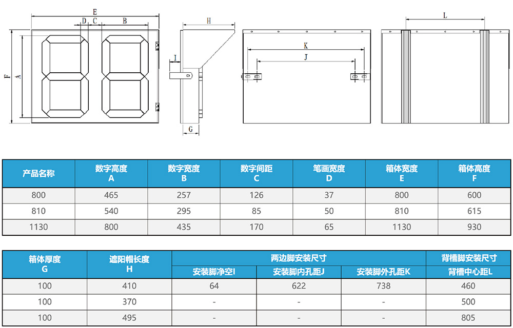 倒計時器尺寸圖