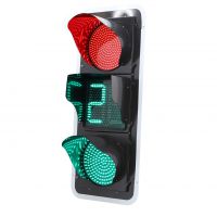 紅綠滿盤中間黃滿盤帶雙排雙色數顯燈-6