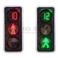 帶獨立數顯靜態人行橫道燈-0