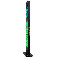 -帶顯示屏一體化燈桿側面