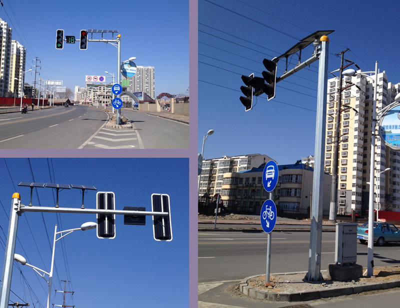 太陽能交通信號燈