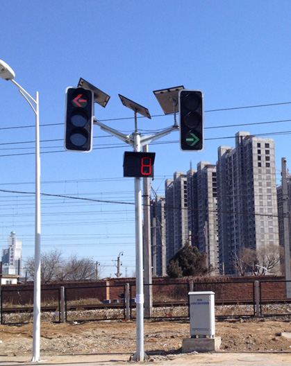 太陽能交通信號燈