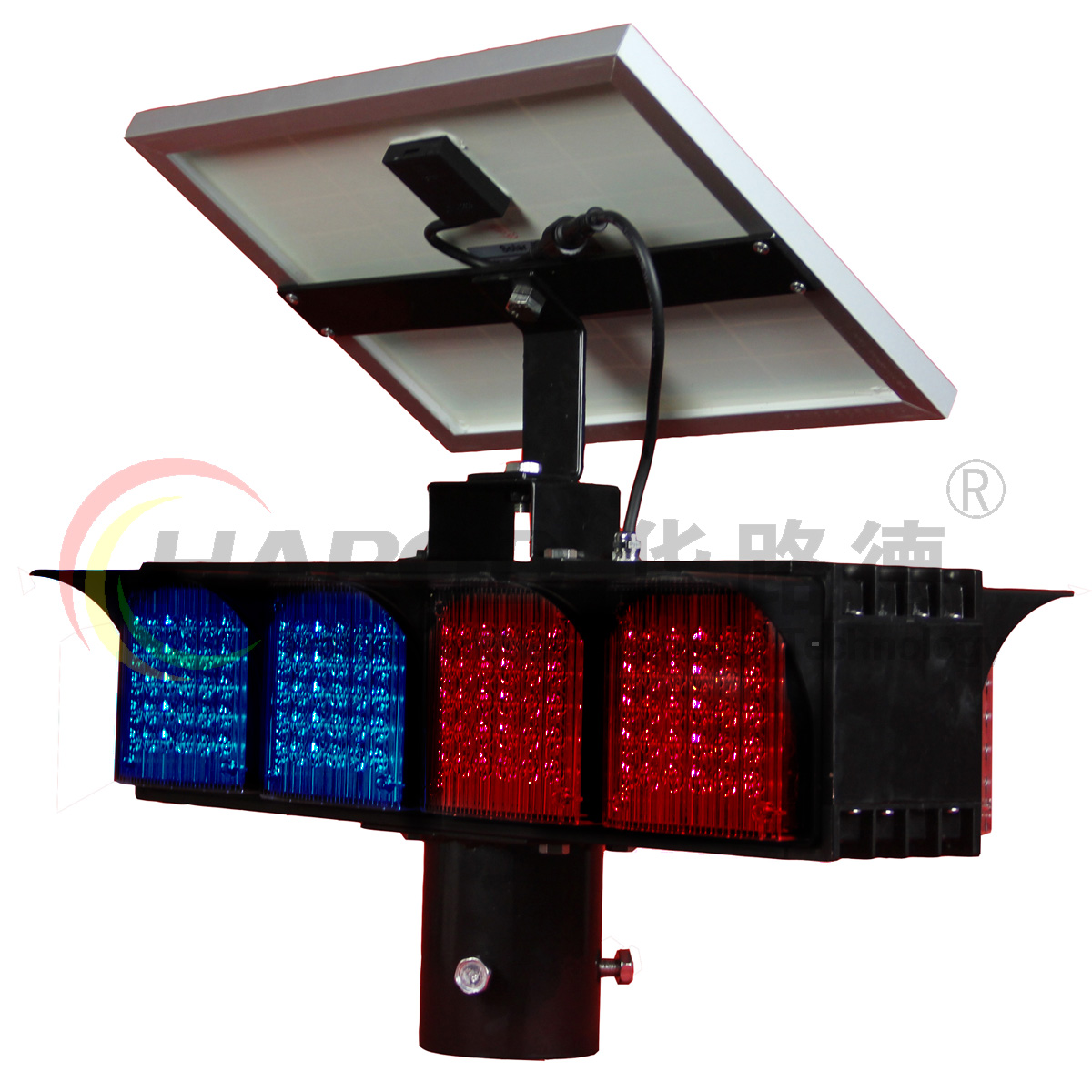 四格組合式太陽能爆閃燈