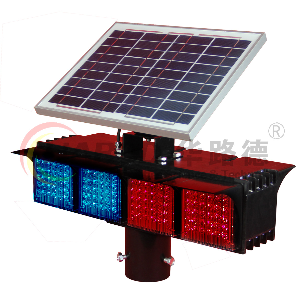 四格組合式太陽能爆閃燈